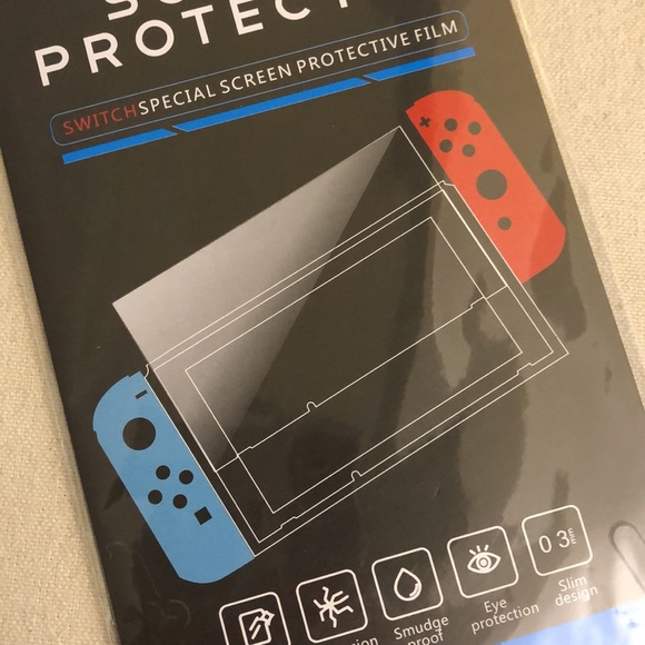 🍀4/$15! NWT!! Nintendo Switch Screen Protector - Picture 7 of 8